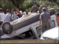 Road accidents in Algeria kill 73 people and injured 1014 in one week