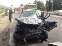 Road accidents in Algeria kill  More than 1,900 injured  over 21,000  in first eight months of 2010