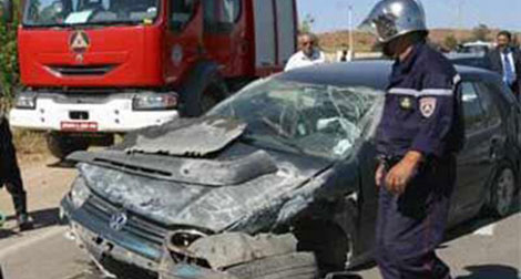 106 morts et 1450 blessés dans 731 accidents de la route survenus en une semaine