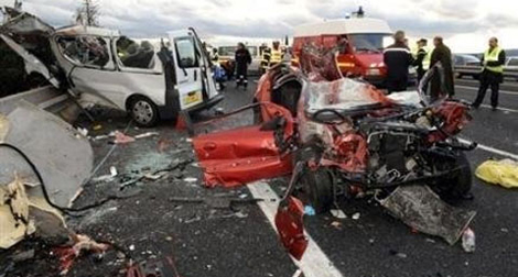 Les accidents de la route en hausse au 1er semestre 2012 : 1.659 morts, 21.363 blessés