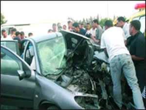 trafic accidents kill 34  in a week