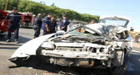 Accidents de la route : 10 morts et 44 blessés en une journée