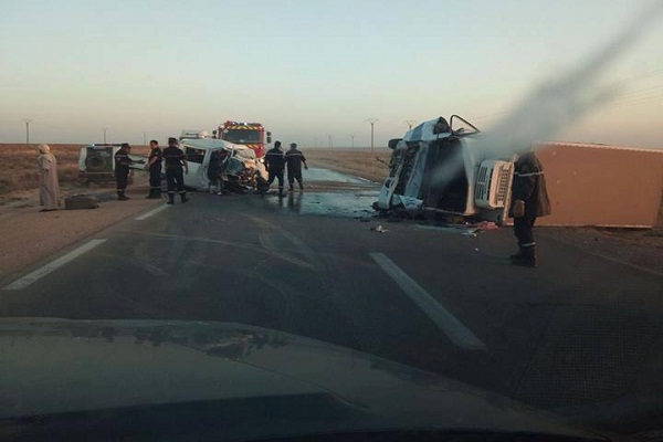 Cinq morts dans un accident de la route à Aflou