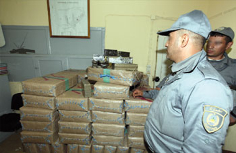 Mise en échec près de Maghnia d’une tentative d’introduction de 4 tonnes de kif