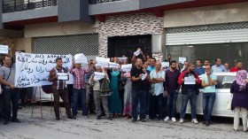 مكتتبو “LPP” يحتجون أمام وزارة السكن بسبب الأسعار