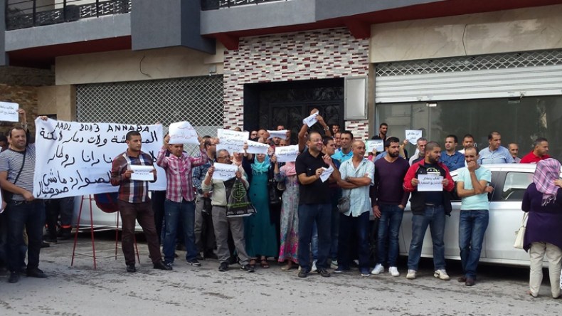 مكتتبو “LPP” يحتجون أمام وزارة السكن بسبب الأسعار