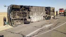 تساؤلات عن أسباب تزايد حوادث انقلاب الحافلات بالجنوب