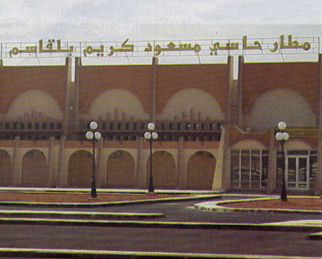 Algeria: unknown persons perturb aircraft by laser