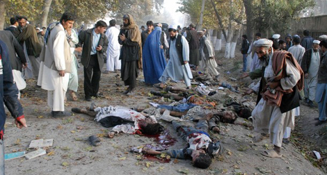 17 Afghans décapités lors d'une fête, les autorités accusent les talibans