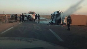 خمسة قتلى من عائلة واحدة في حادث سير بالأغواط