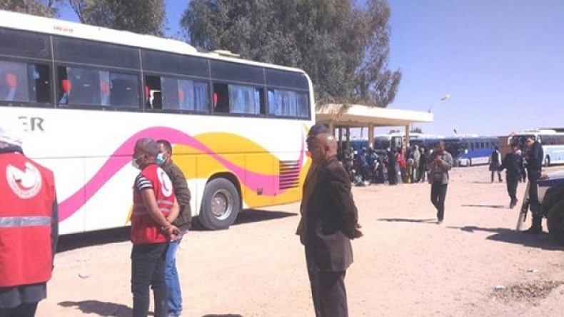 الجزائر أنفقت 1.2 مليار دينار لإعادة الرعايا الأفارقة لبلدانهم