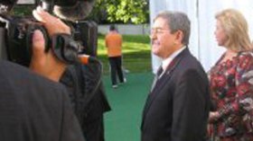 Ahmed Ouyahia prend part à la cérémonie d’ouverture du Village Africain à Londres