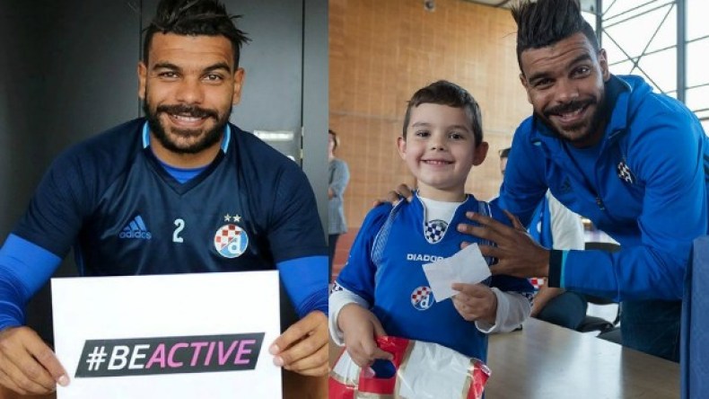 سوداني يُروّج لِممارسة الرياضة ويزور ابتدائية كرواتية