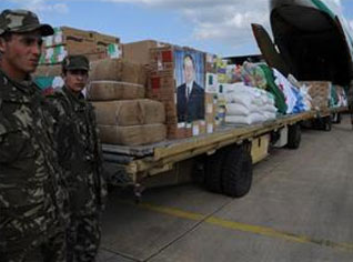 Algeria sends aid to Gaza and Tajikistan