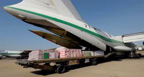 Second lot d’aides humanitaires algériennes à la population de Ghaza