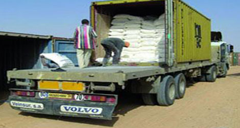 Don de 20 tonnes de produits alimentaires au profit des réfugiés sahraouis
