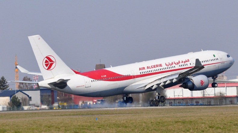 طائرة الجوية الجزائرية تصل ووهان الصينية