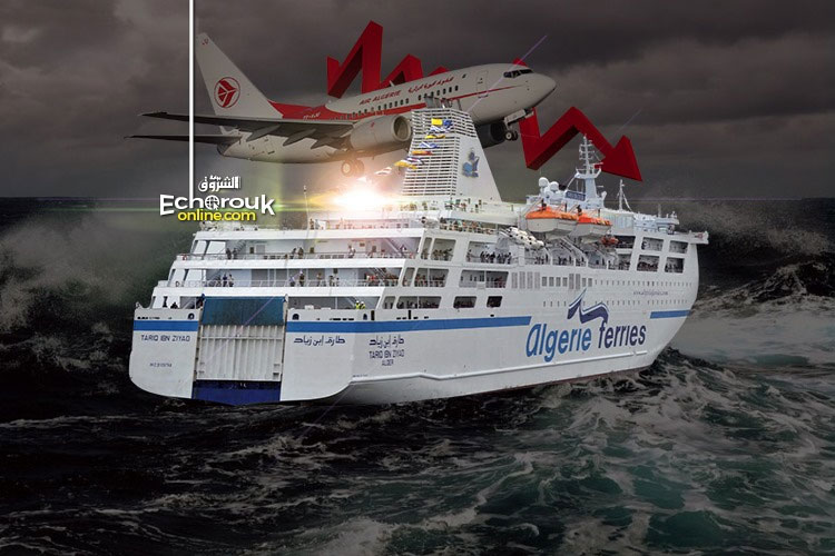 Algerian Air and Maritime Transport Companies Facing Specter Of Bankruptcy!