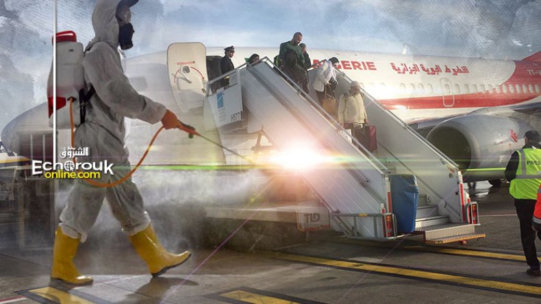 فيديو للجوية الجزائرية يظهر كيفية تسيير الرحلات صحيا