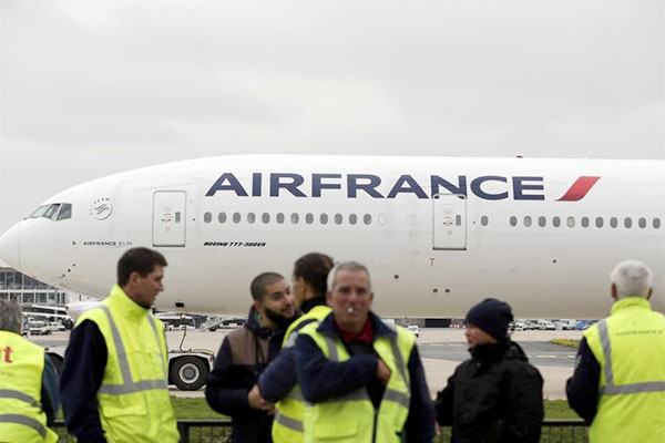 Grève du personnel d’Air France à partir de demain !