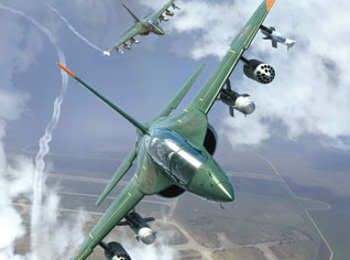 L’Algérie réceptionnera 6 avions de chasse russes en 2010