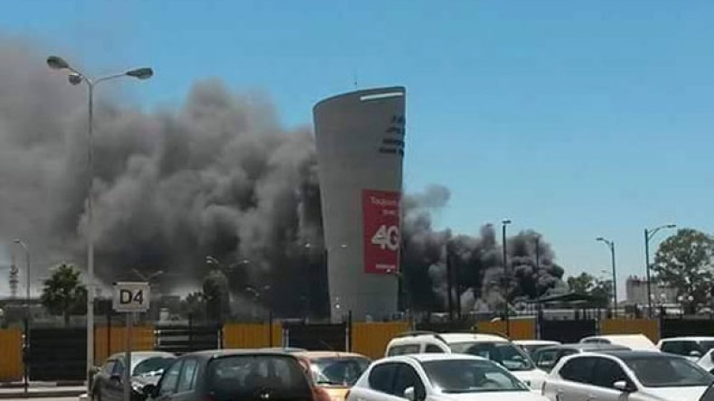 حريق مهول يطال مطار هواري بومدين!
