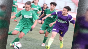 فتيات أقبو لكرة القدم يتوجن بكأس الجزائر للمرة الثانية