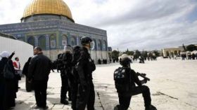 إسرائيل تعزز تواجدها الأمني حول الأقصى