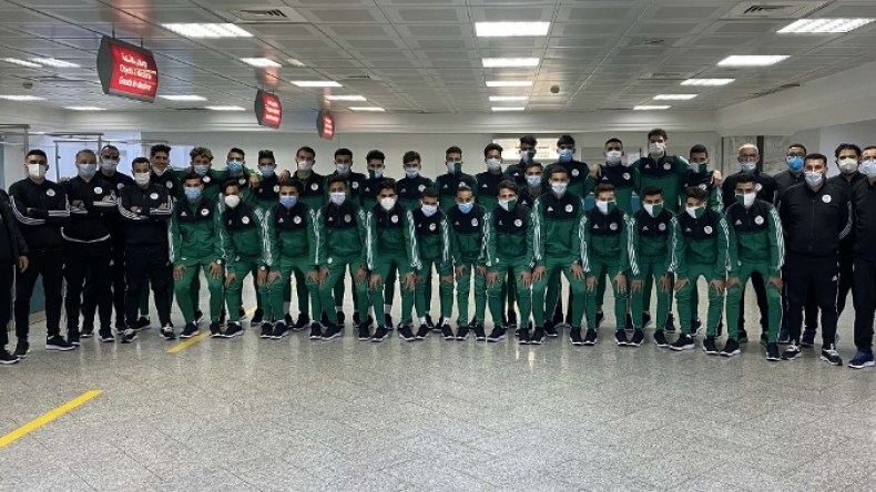 وصول أواسط “الخضر” إلى تونس