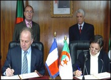 Algeria-France: Algerian nomenclature of trades and jobs programme signed