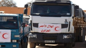 مساعدات إنسانية من الجزائر إلى ليبيا