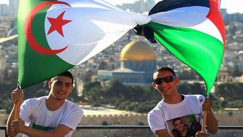 مواجهة جزائرية فلسطينية فيفري المقبل