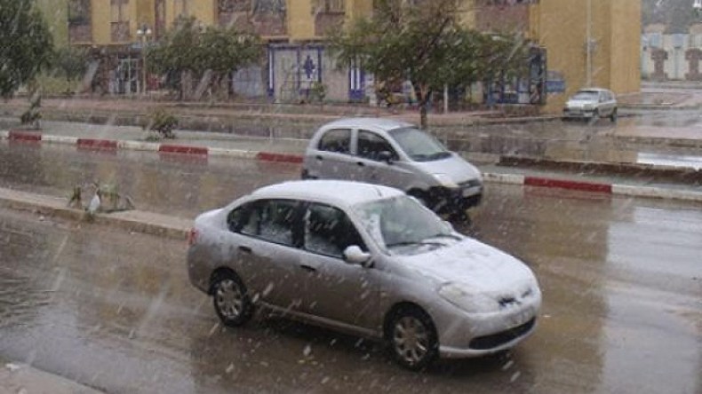 أمطار غزيرة هذا الخميس عبر 10 ولايات