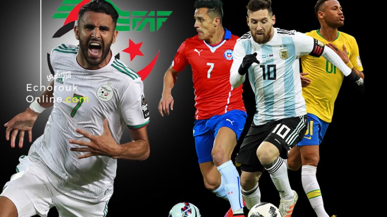 البرازيل والأرجنتين والشيلي تتنافس على مواجهة “الخضر” في أكتوبر