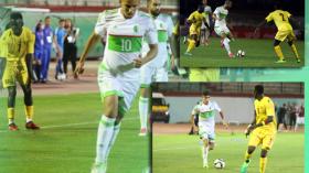 لاعبو المنتخب الوطني يغازلون جماهير “الخضر”