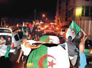 Algeria political parties: football victory unifies people