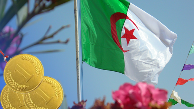 الجزائر ترفع حصيلتها إلى ثلاث ذهبيات