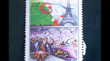 A New Algerian stamp to mark the massacre of October 17, 1961 in Paris