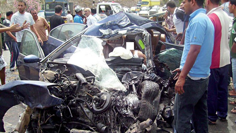 64 قتيلا في حوادث مرور خلال أسبوع