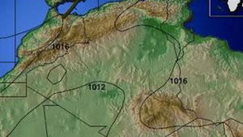 اضطرابات جوية ونهاية أسبوع باردة وممطرة بأغلب المدن
