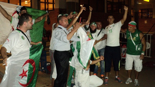 حزام أمني لتأمين بعثة “الخضر” وتخصيص المدرج رقم 18 للجزائريين