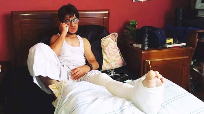 عملية جراحية عاجلة لـ “رجلاوي” لإنقاذ قدمه!