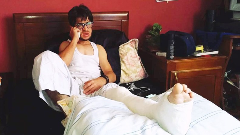 عملية جراحية عاجلة لـ “رجلاوي” لإنقاذ قدمه!