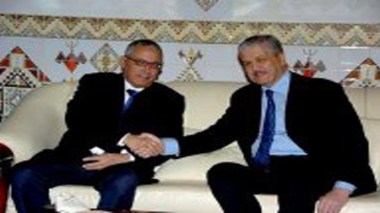 Ali Zidane : “Ma visite en Algérie vient consolider les valeurs de nationalisme entre l’Algérie et la Libye”