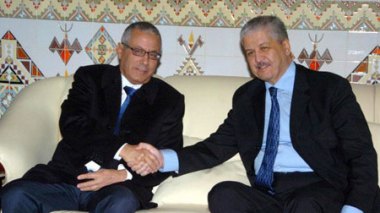Abdelmalek Sellal s’entretient avec son homologue libyen