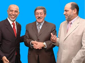 Algerian Coalition commanders in the presidential coordinating meeting to amand the constitution and pass laws