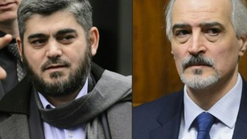 سوريا: الجعفري يطلب من علوش الاعتذار وحلق ذقنه قبل التفاوض معه