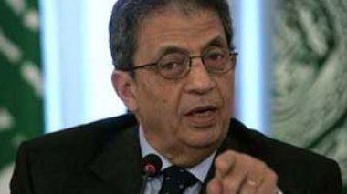 Amru Moussa pour l’unité palestinienne
