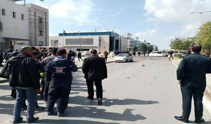 Un terroriste se fait exploser à proximité de l’ambassade américaine à Tunis