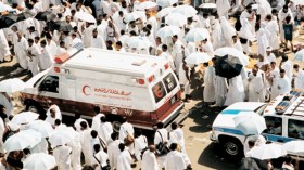 عيسى: سيارات إسعاف لنقل الحجاج الجرحى إلى وقفة عرفة